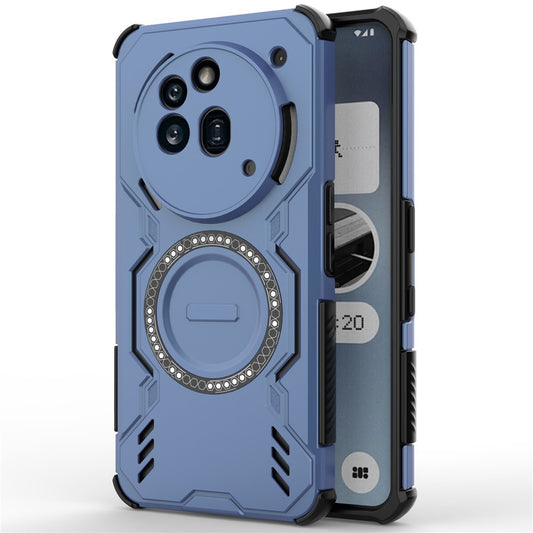 Coque MagSafe pour Nothing Phone (3a) Pro, Techsuit, ArmorMag, Bleue