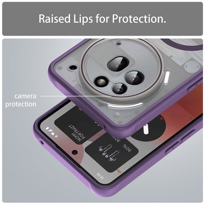 MagSafe Case for Nothing Phone (3a) Pro, Techsuit, HaloFrost II, Purple