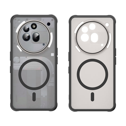 Coque MagSafe pour Nothing Phone (3a) Pro, Techsuit, HaloFrost II, Noire