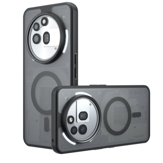 Coque MagSafe pour Nothing Phone (3a) Pro, Techsuit, PureFrost, Noire