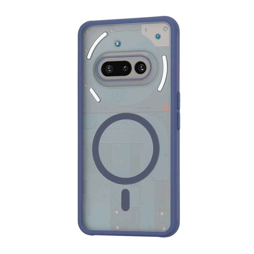MagSafe Case for Nothing Phone (3a), Techsuit, HaloFrost, Navy Blue