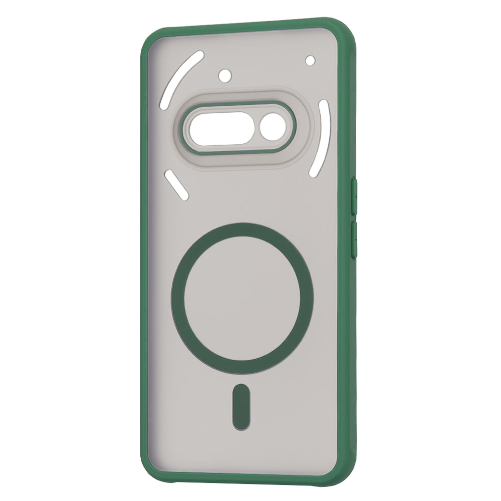 Coque MagSafe pour Nothing Phone (3a), Techsuit, HaloFrost, Vert