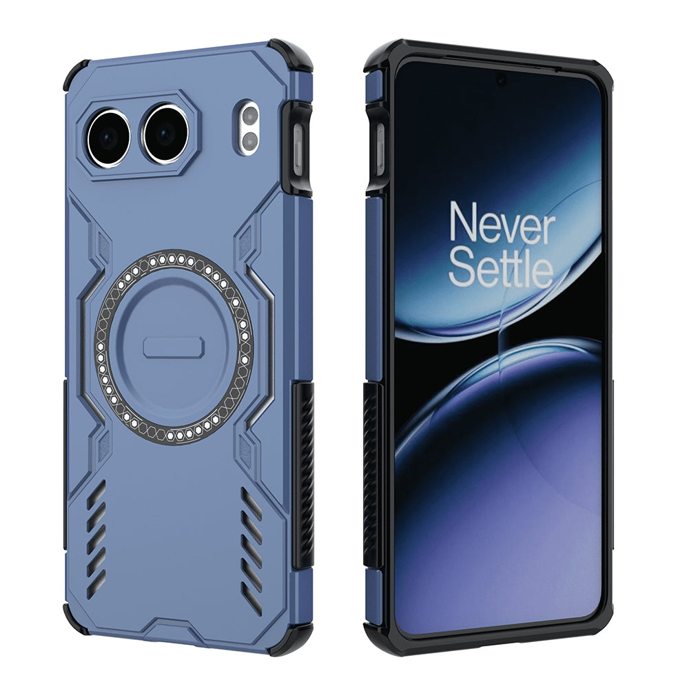 Coque MagSafe pour OnePlus Nord 4, Techsuit, ArmorMag, Bleue