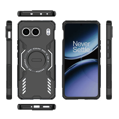 Coque MagSafe pour OnePlus Nord 4, Techsuit, ArmorMag, Noire