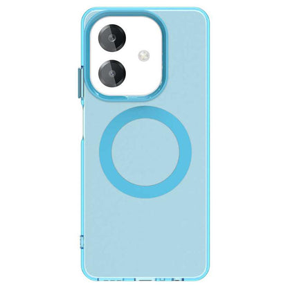 Coque MagSafe pour Oppo A3 4G / A3 5G, Techsuit, CandyCase, Bleue