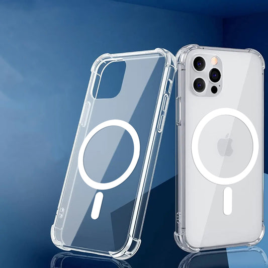 Coque MagSafe pour Oppo A5 Pro 4G / A5 Pro, Techsuit, Antichoc, Transparente