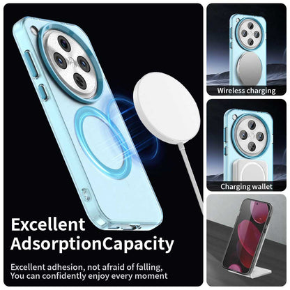 Coque MagSafe pour Oppo Find X8 Pro, Techsuit, CandyCase, Bleue