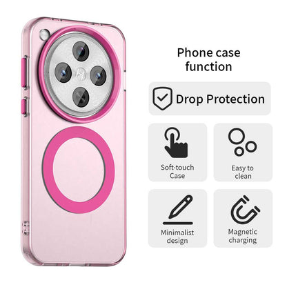 Coque MagSafe pour Oppo Find X8 Pro, Techsuit, CandyCase, Rose