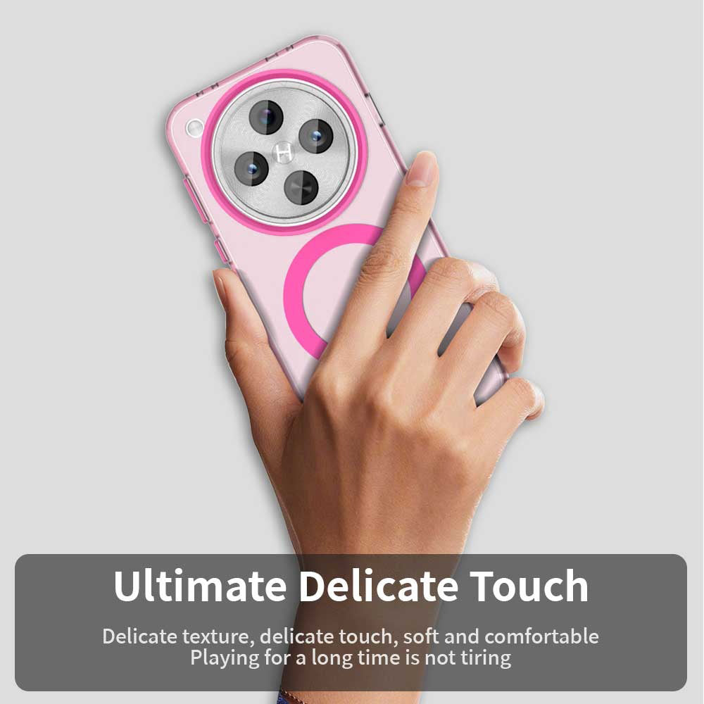 Coque MagSafe pour Oppo Find X8 Pro, Techsuit, CandyCase, Rose