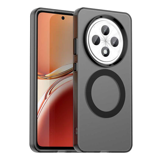 Coque MagSafe pour Oppo Reno12 FS 5G / Reno12 FS 4G / Reno12 F 4G, Techsuit, CandyCase, Noire
