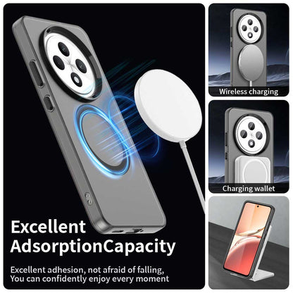 Coque MagSafe pour Oppo Reno12 FS 5G / Reno12 FS 4G / Reno12 F 4G, Techsuit, CandyCase, Noire