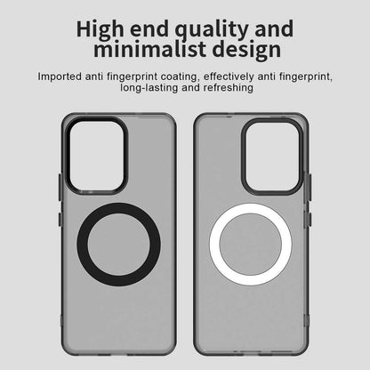 Coque MagSafe pour Oppo Reno13 FS 5G / Reno13 F 4G / Reno13 F, Techsuit, CandyCase, Noire