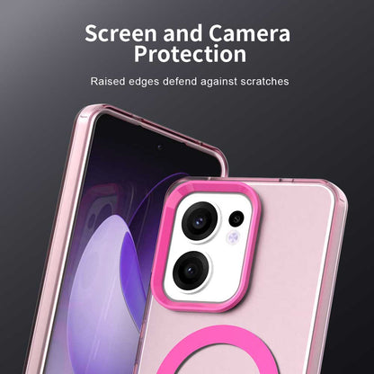 Coque MagSafe pour Oppo Reno13 FS 5G / Reno13 F 4G / Reno13 F, Techsuit, CandyCase, Rose
