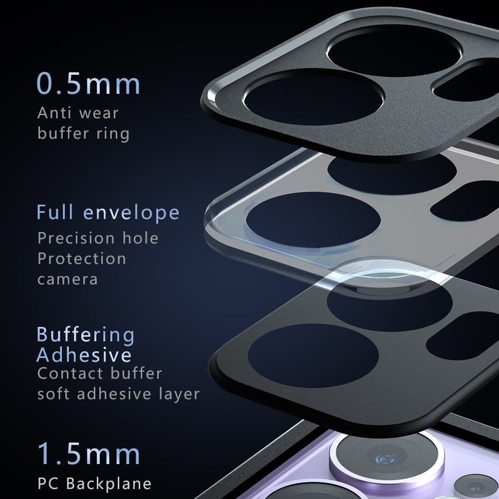Coque MagSafe pour Oppo Reno13 FS 5G / Reno13 F 4G / Reno13 F, Techsuit, PureFrost, Noire