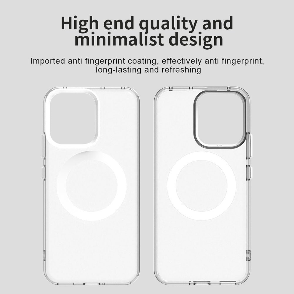 Coque MagSafe pour Oppo Reno14, Techsuit, CandyCase, Blanche