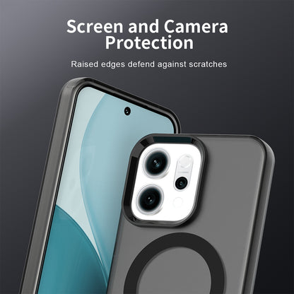 Housse MagSafe pour Oppo Reno14, Techsuit, CandyCase, Noire