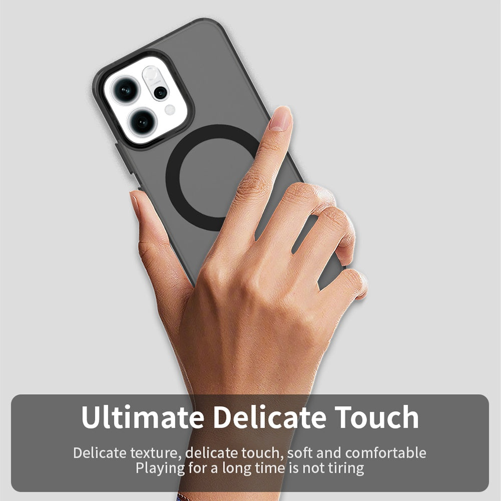 Housse MagSafe pour Oppo Reno14, Techsuit, CandyCase, Noire