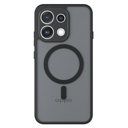 Coque MagSafe pour Oppo Reno16 F / Reno16 FS, Techsuit, PureFrost, Noir Satiné