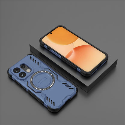 Coque MagSafe pour Oppo Reno16 / Reno16 Pro, Techsuit, ArmorMag, Bleue