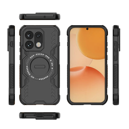 Coque MagSafe pour Oppo Reno16 / Reno16 Pro, Techsuit, ArmorMag, Noire