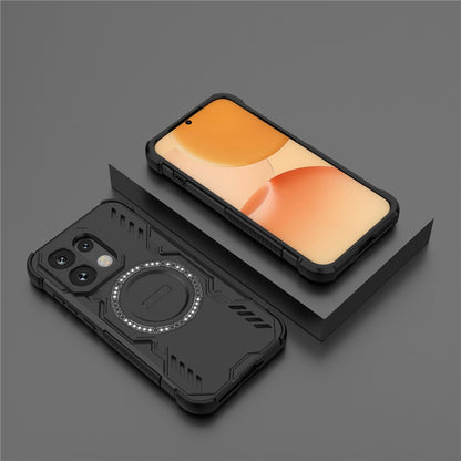 Coque MagSafe pour Oppo Reno16 / Reno16 Pro, Techsuit, ArmorMag, Noire