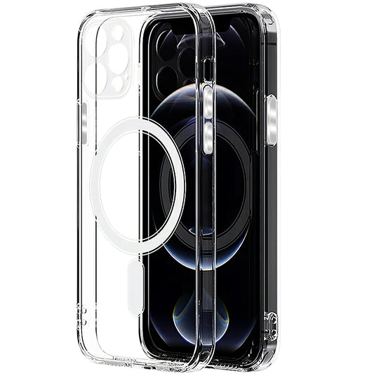 Coque MagSafe pour Samsung Galaxy S24 Ultra S928, OEM, Transparente