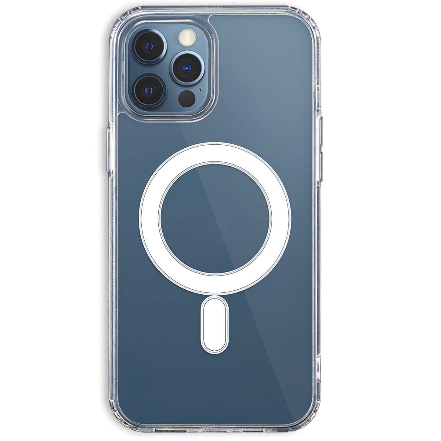 Coque MagSafe pour Samsung Galaxy S25 S931, OEM, Anti-choc, Transparente