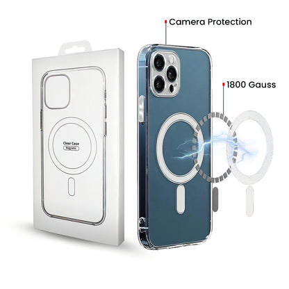 MagSafe Case for Samsung Galaxy S26 Plus S947, OEM, 1800 Gauss, Transparent