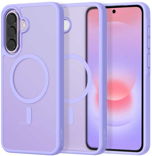 Coque MagSafe pour Samsung Galaxy A37 5G / A56 A566 / A36 A366, Tech-Protect, Magmat, Violet Mat