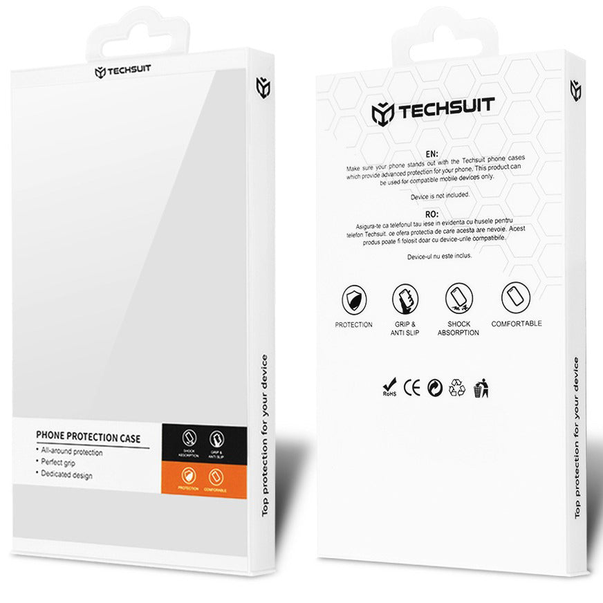 Coque MagSafe pour Samsung Galaxy Z Fold7 F966, Techsuit, PureFrost, Noire