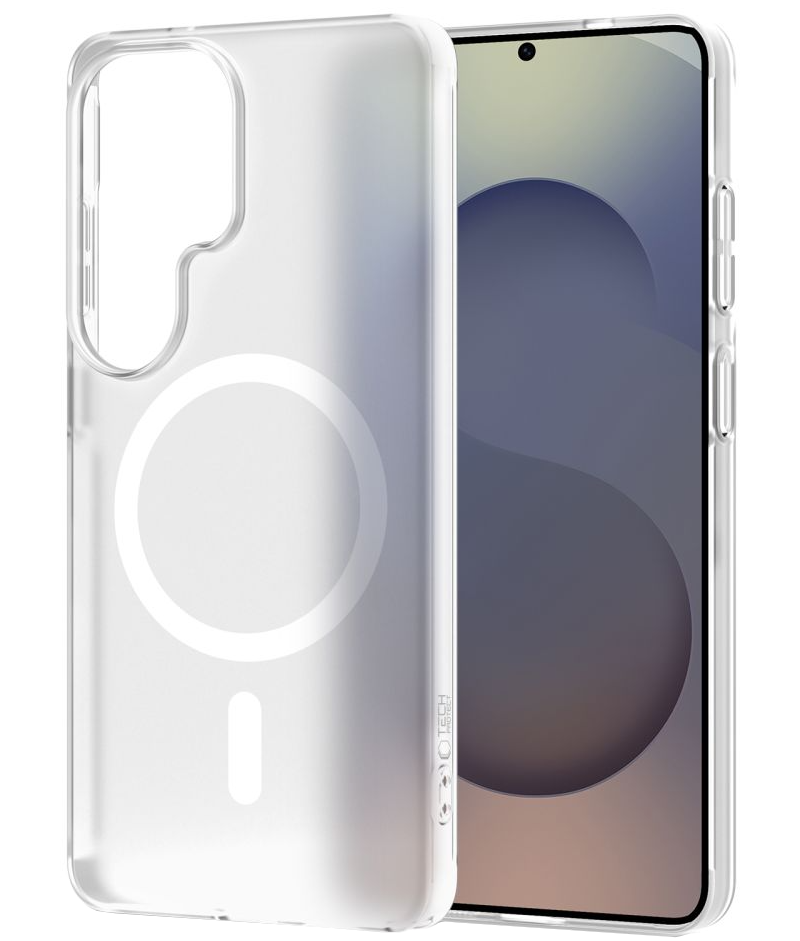 Coque MagSafe pour Samsung Galaxy S26 Ultra S948, Tech-Protect, MagSlim, Transparent Mat