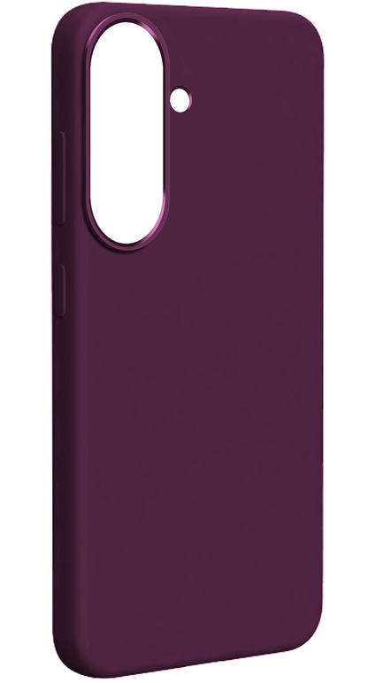Coque MagSafe pour Samsung Galaxy A57 5G, Etteri, Silicone Mag, Bordeaux
