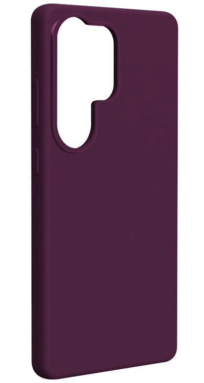 Coque MagSafe pour Samsung Galaxy S26 Ultra S948, Etteri, Silicone Mag, Bordeaux
