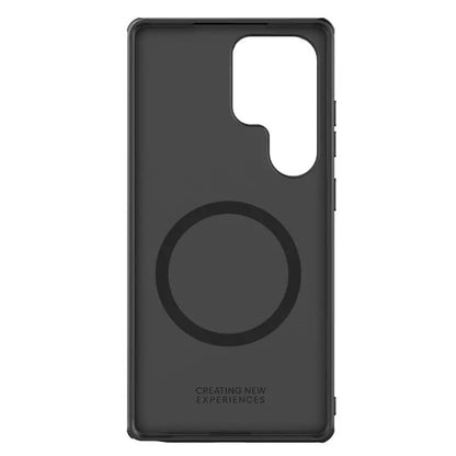 Coque MagSafe pour Samsung Galaxy S25 Ultra S938, Nillkin, Super Frosted Shield Pro, Noire