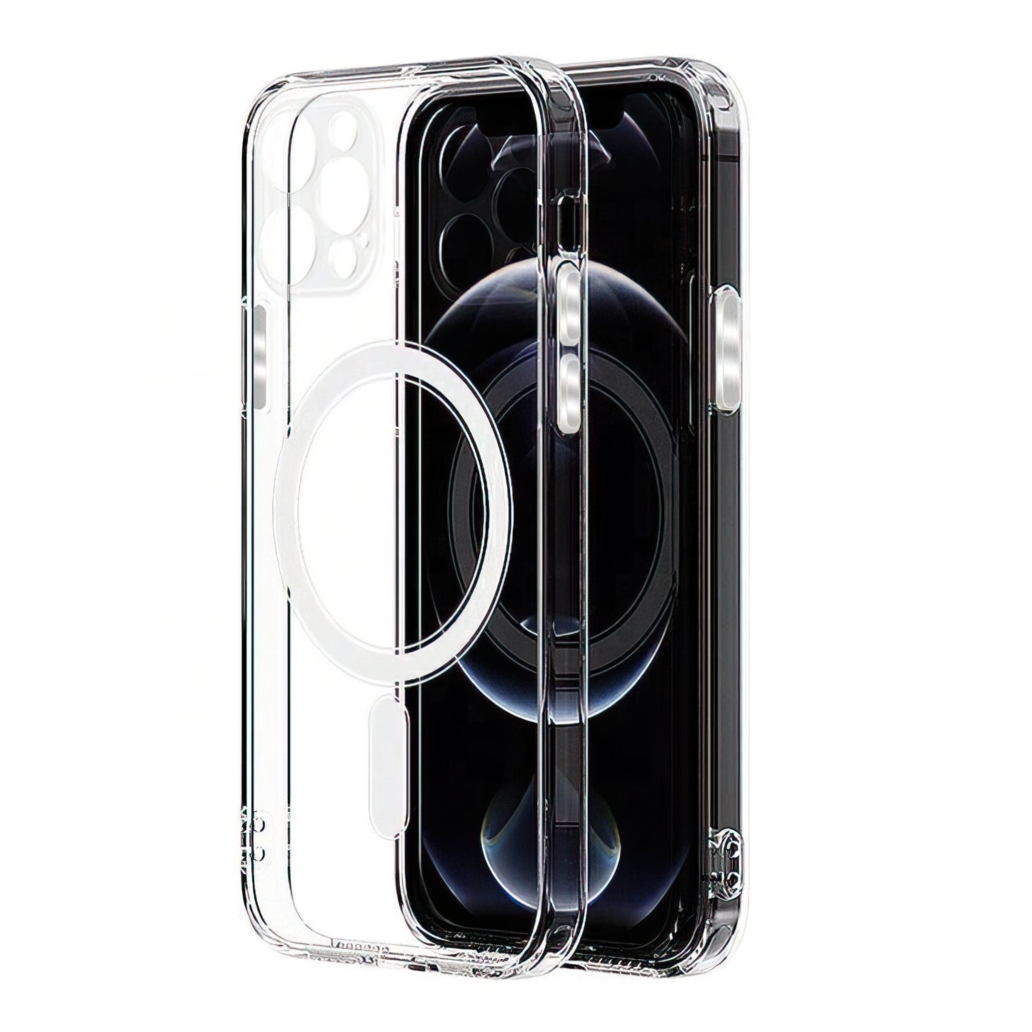 Coque MagSafe pour Samsung Galaxy S26 Ultra S948, OEM, 1800 Gauss, Transparente