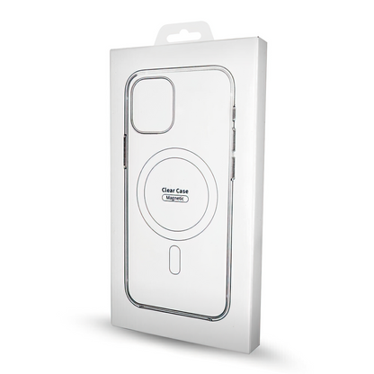 Coque MagSafe pour Samsung Galaxy A57 5G, OEM, 1800 Gauss, Transparente