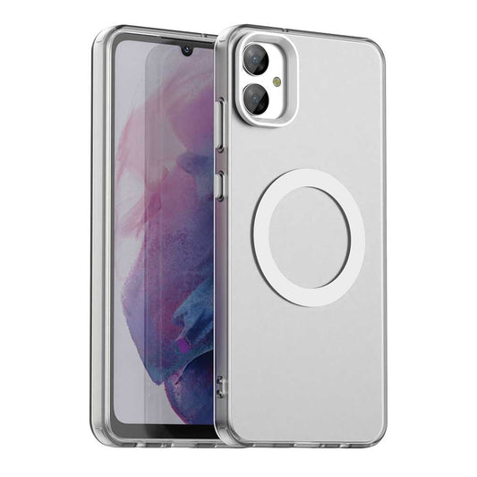 Coque MagSafe pour Samsung Galaxy A05 A055, Techsuit, CandyCase, Blanche