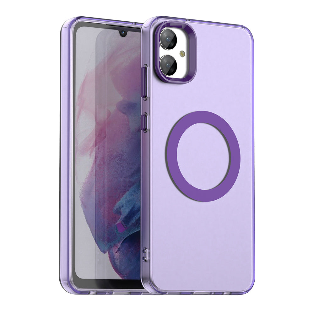 MagSafe Case for Samsung Galaxy A05 A055, Techsuit, CandyCase, Purple