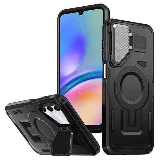 Coque MagSafe pour Samsung Galaxy A05s A057, Techsuit, CamVault, Noire