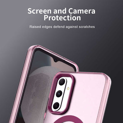 Coque MagSafe pour Samsung Galaxy A05s A057, Techsuit, CandyCase, Rose