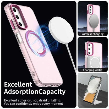 Coque MagSafe pour Samsung Galaxy A05s A057, Techsuit, CandyCase, Rose