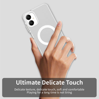 MagSafe Case for Samsung Galaxy A06 A065, Techsuit, CandyCase, White