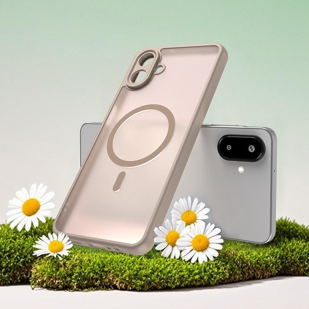 Étui MagSafe pour Samsung Galaxy A07 4G A075, Techsuit, HaloFrost II, Doré