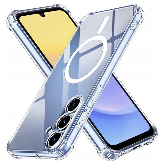 Coque MagSafe pour Samsung Galaxy A15 5G A156 / A15 A155, Techsuit, Antichoc, Transparente