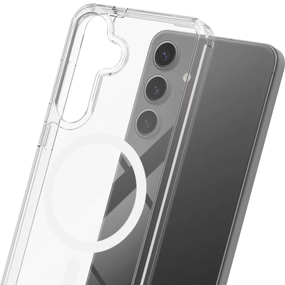 Coque MagSafe pour Samsung Galaxy A16 5G A166 / A16 4G A165, 3MK, Armor MagCase, Transparente