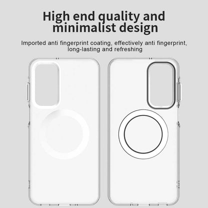 Coque MagSafe pour Samsung Galaxy A16 5G A166 / A16 4G A165, Techsuit, CandyCase, Blanche