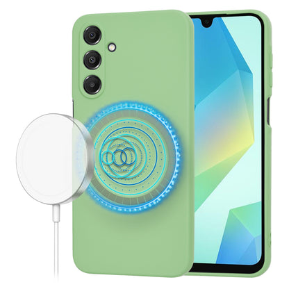 Coque MagSafe pour Samsung Galaxy A16 5G A166 / A16 4G A165, Techsuit, SoftFlex, Vert Clair
