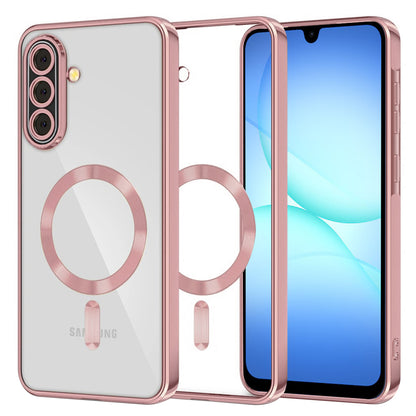 Coque MagSafe pour Samsung Galaxy A17 4G / A17 5G, Techsuit, Luxury Crystal, Rose