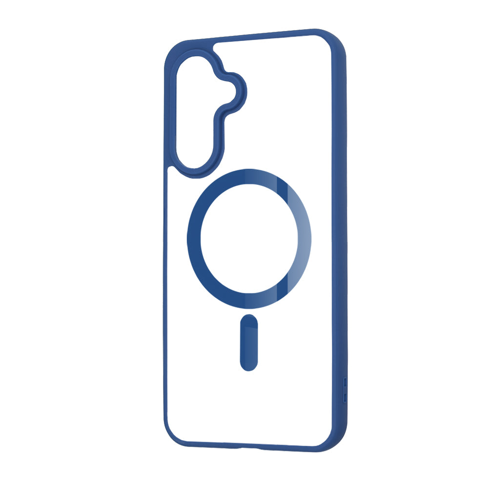 Coque MagSafe pour Samsung Galaxy A17 4G / A17 5G, Techsuit, Pro, Bleue
