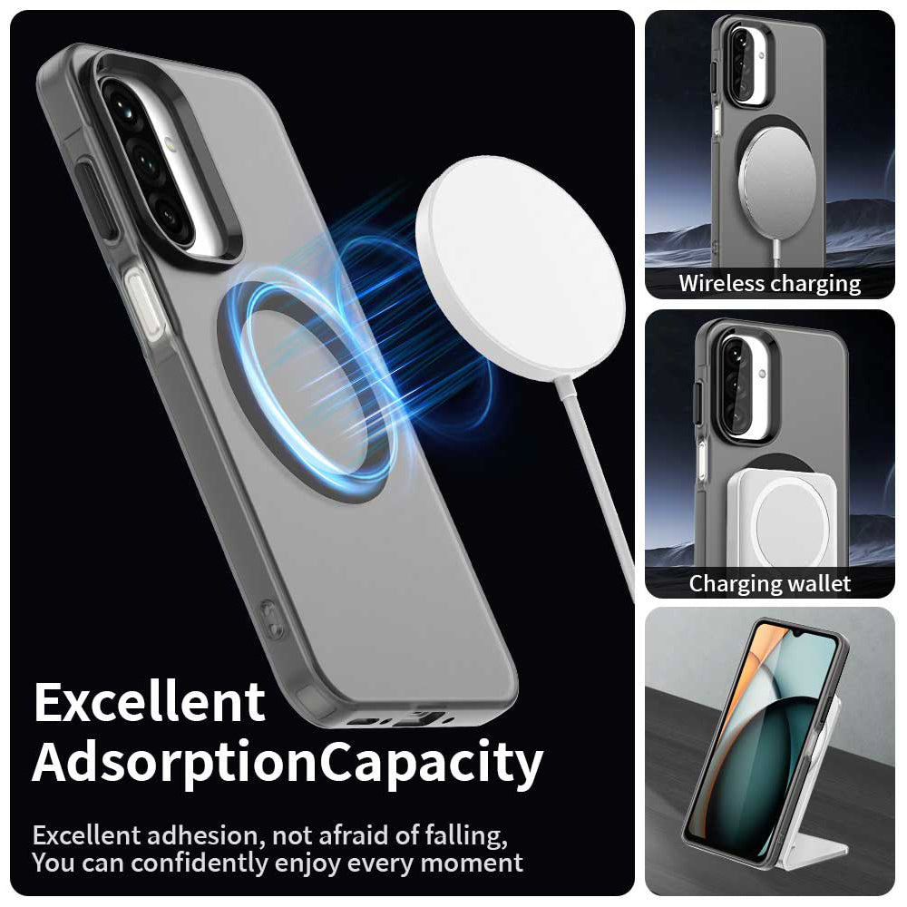 MagSafe Case for Samsung Galaxy A17 5G, Techsuit, CandyCase, Black